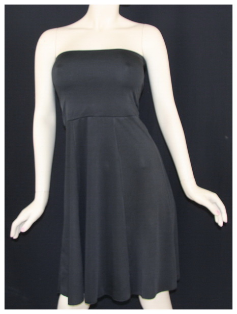 black one-in-four way skirt
