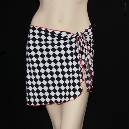 checkered wrap