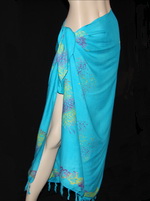 turquoise sarong