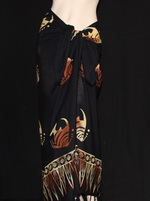 black sarong