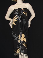 black sarong