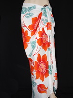 white sarong