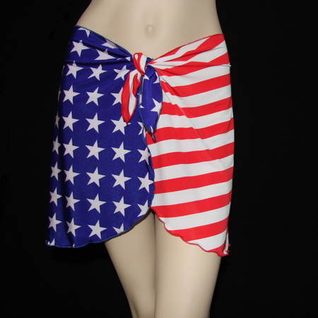 usa flag wrap
