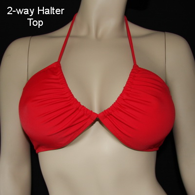red halter top