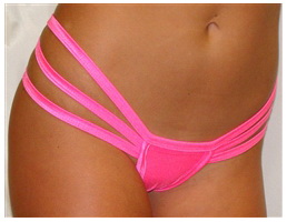  pink thong