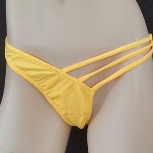 yellow thong 